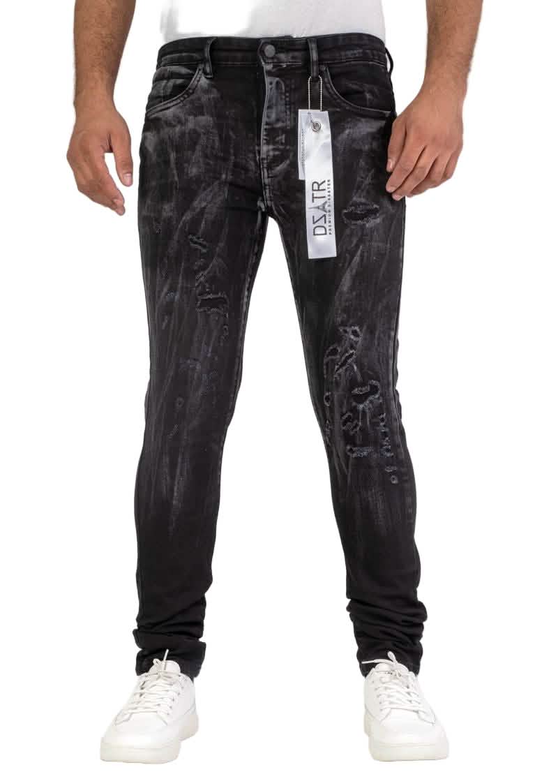 DZTR Super Stretch Denim – Slim Fit from On Time Fashions – Jeans by Premium Disaster, Birmingham AL’s 1 fashion store and premier destination for streetwear, suits, kids fashion, and big & tall