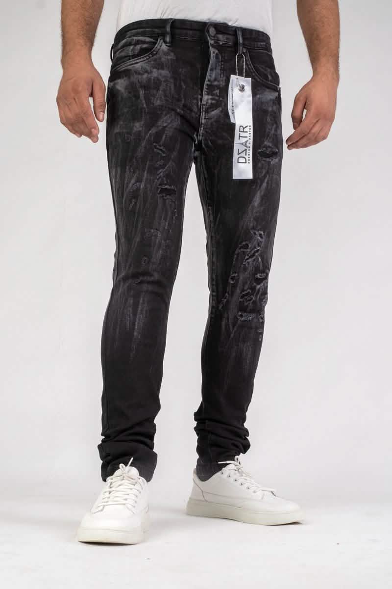 DZTR Super Stretch Denim – Slim Fit from On Time Fashions – Jeans by Premium Disaster, Birmingham AL’s 1 fashion store and premier destination for streetwear, suits, kids fashion, and big & tall