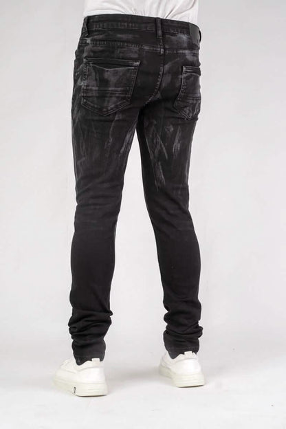 DZTR Super Stretch Denim – Slim Fit from On Time Fashions – Jeans by Premium Disaster, Birmingham AL’s 1 fashion store and premier destination for streetwear, suits, kids fashion, and big & tall