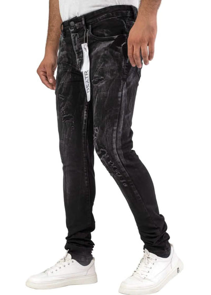 DZTR Super Stretch Denim – Slim Fit from On Time Fashions – Jeans by Premium Disaster, Birmingham AL’s 1 fashion store and premier destination for streetwear, suits, kids fashion, and big & tall
