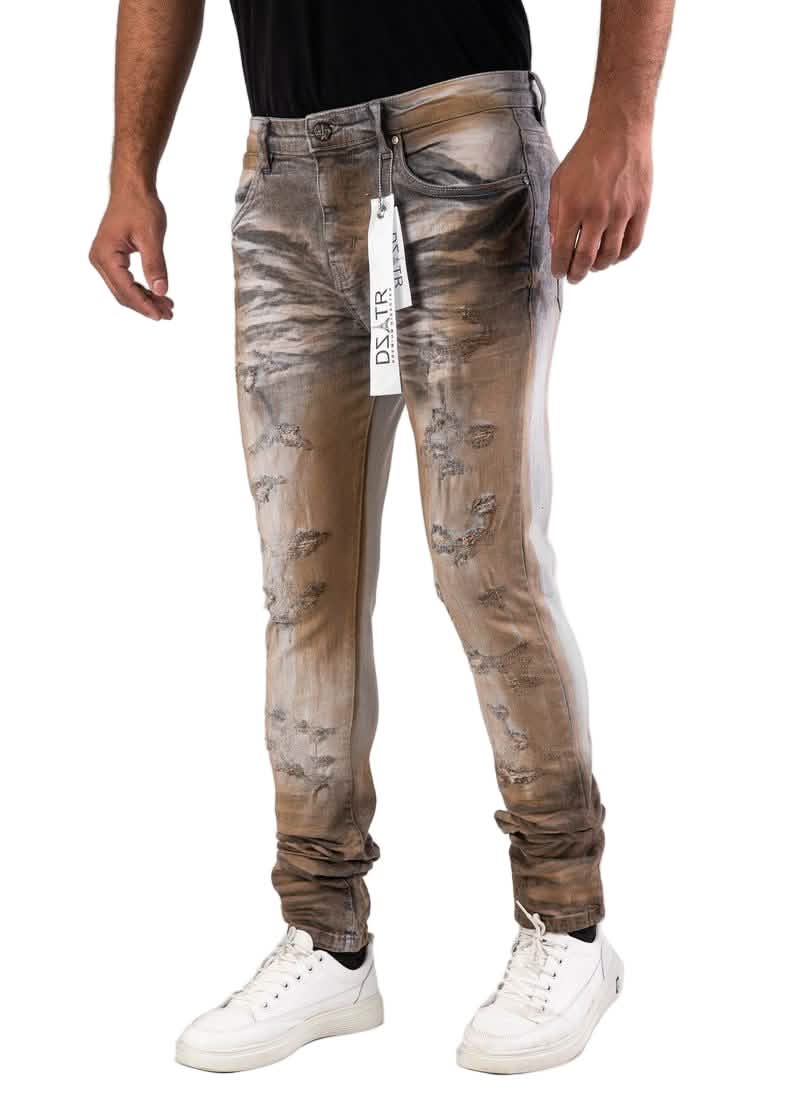 DZTR Super Stretch Skinny from On Time Fashions – Jeans by Premium Disaster, Birmingham AL’s 1 fashion store and premier destination for streetwear, suits, kids fashion, and big & tall