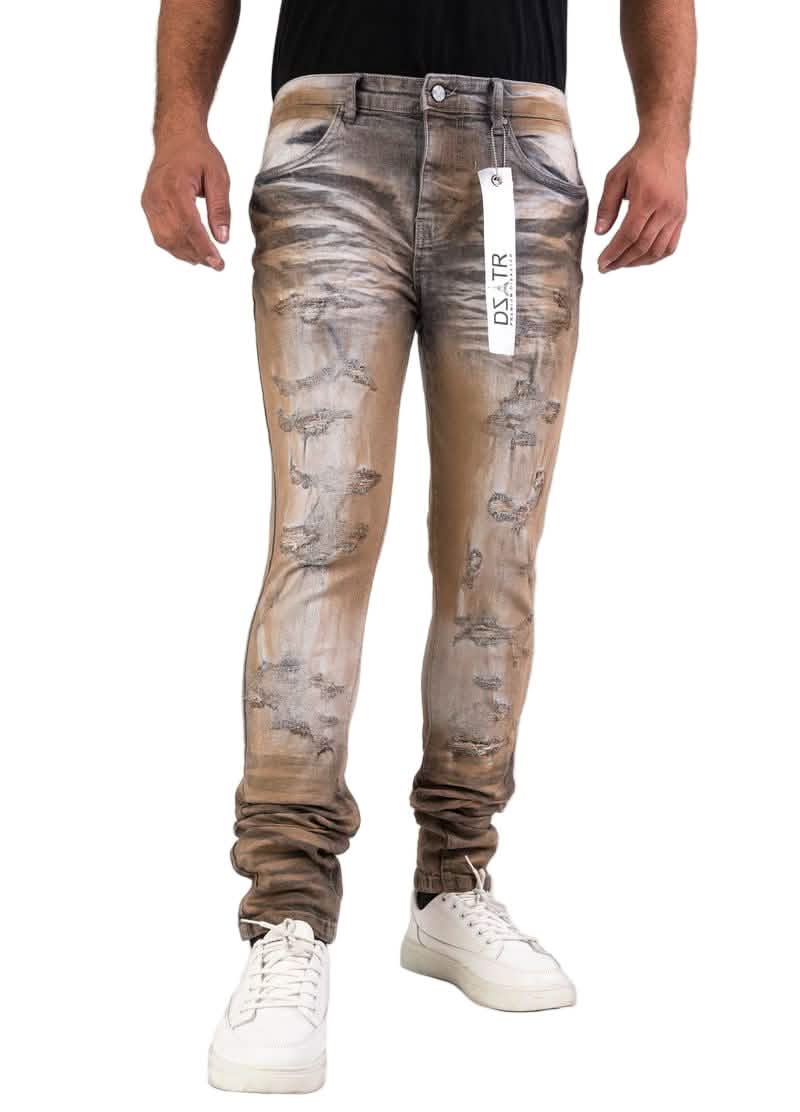 DZTR Super Stretch Skinny from On Time Fashions – Jeans by Premium Disaster, Birmingham AL’s 1 fashion store and premier destination for streetwear, suits, kids fashion, and big & tall