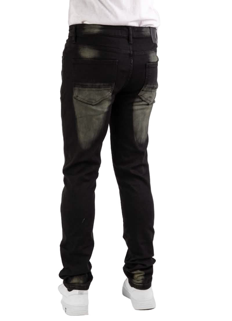 DZTR Super Stretch Skinny from On Time Fashions – Jeans by Premium Disaster, Birmingham AL’s 1 fashion store and premier destination for streetwear, suits, kids fashion, and big & tall