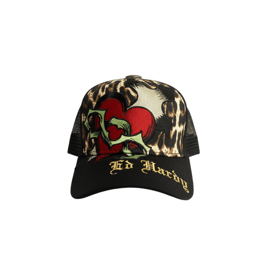Ed Hardy Sacred Heart Trucker Hat from On Time Fashions – Fitted Caps & Snapbacks by Ed Hardy, Birmingham AL’s 1 fashion store and premier destination for streetwear, suits, kids fashion, and big & tall