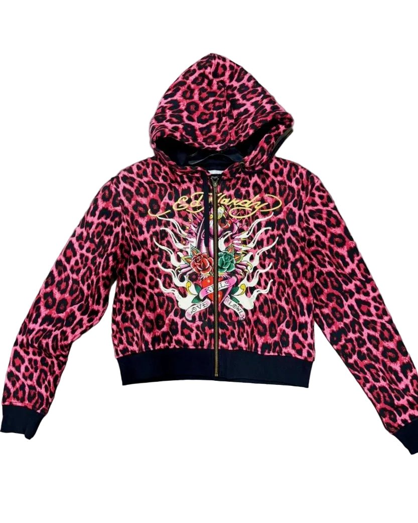 Ed Hardy Women's Panther Roses Sweatsuit from On Time Fashions – Women's Pants Set by Ed Hardy, Birmingham AL’s 1 fashion store and premier destination for streetwear, suits, kids fashion, and big & tall