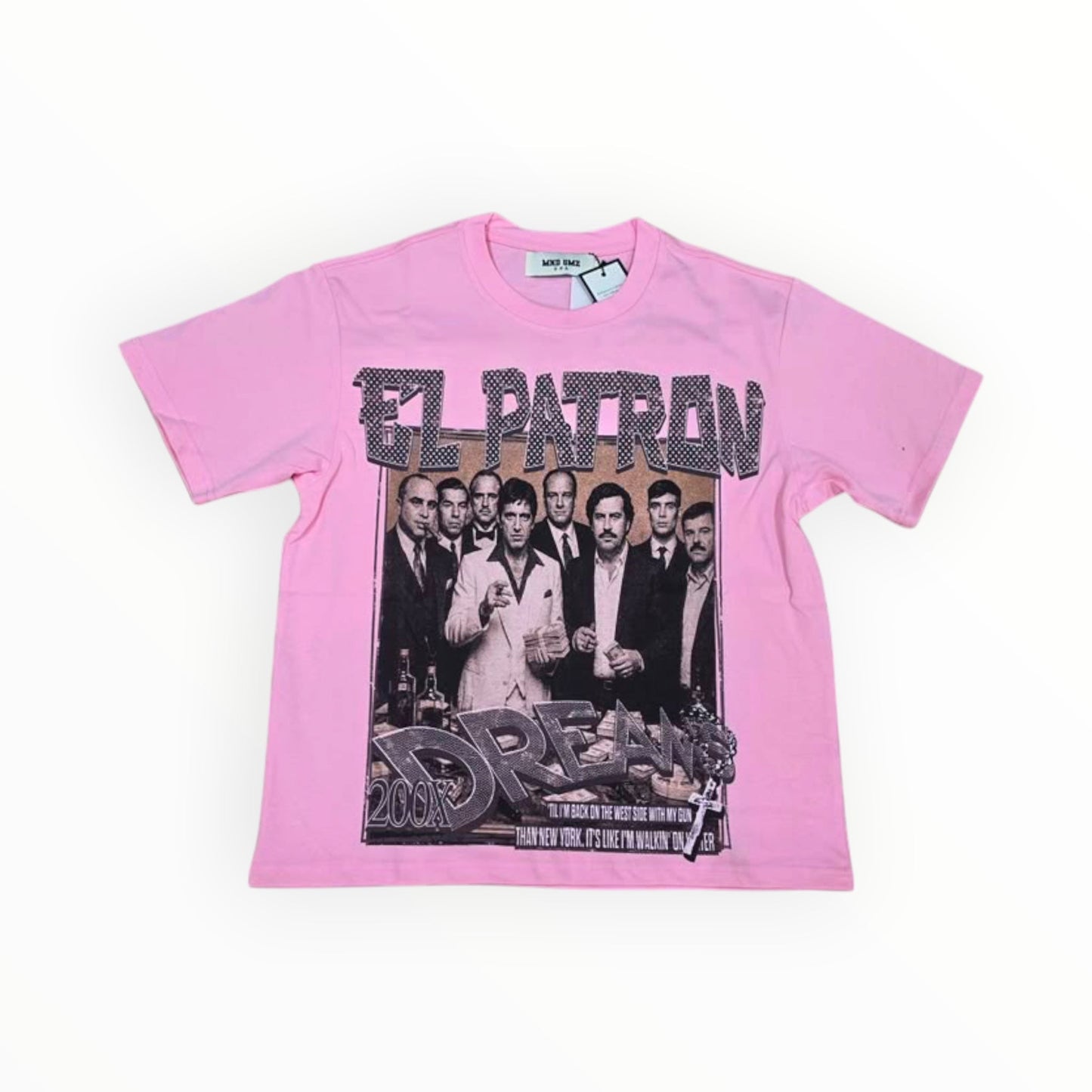 El Patron Dream Tee from On Time Fashions – Graphic Tee by MND GMZ, Birmingham AL’s 1 fashion store and premier destination for streetwear, suits, kids fashion, and big & tall