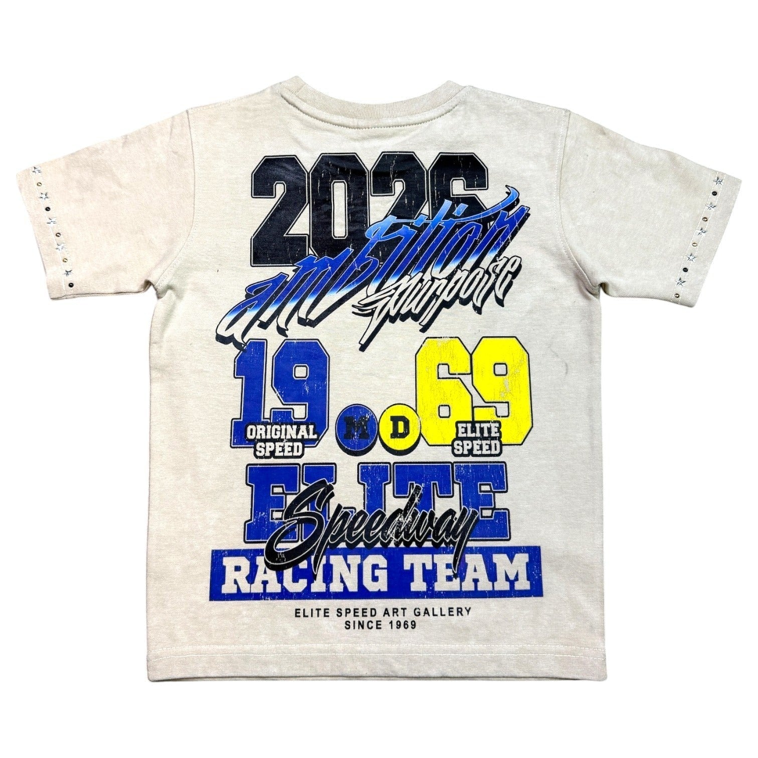 Elite Premium Kids Motocross Premium Embellished Kids Tee from On Time Fashions – T-shirt by ELITE PREMIUM DENIM, Birmingham AL’s 1 fashion store and premier destination for streetwear, suits, kids fashion, and big & tall