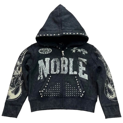 Elite Premium Kid's Noble Zip Up from On Time Fashions – Kid's Hoodie by Elite Premium Denim, Birmingham AL’s 1 fashion store and premier destination for streetwear, suits, kids fashion, and big & tall