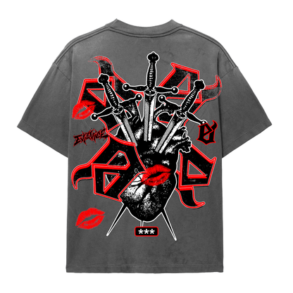 Evil Vice Holy Kiss Tee from On Time Fashions – Graphic Tee by Evil Vice, Birmingham AL’s 1 fashion store and premier destination for streetwear, suits, kids fashion, and big & tall