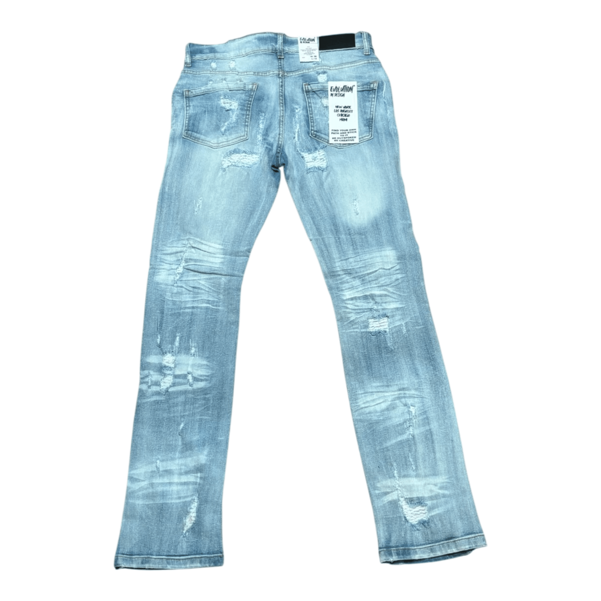 Evolution in Design Slim Classic Crater Jeans from On Time Fashions – Jeans by FWRD Denim & Co., Birmingham AL’s 1 fashion store and premier destination for streetwear, suits, kids fashion, and big & tall