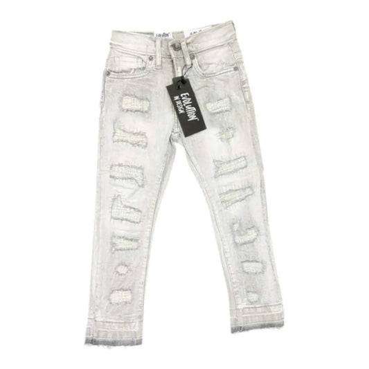 Evolution Kids Mended Slim Denim Pant by FWRD