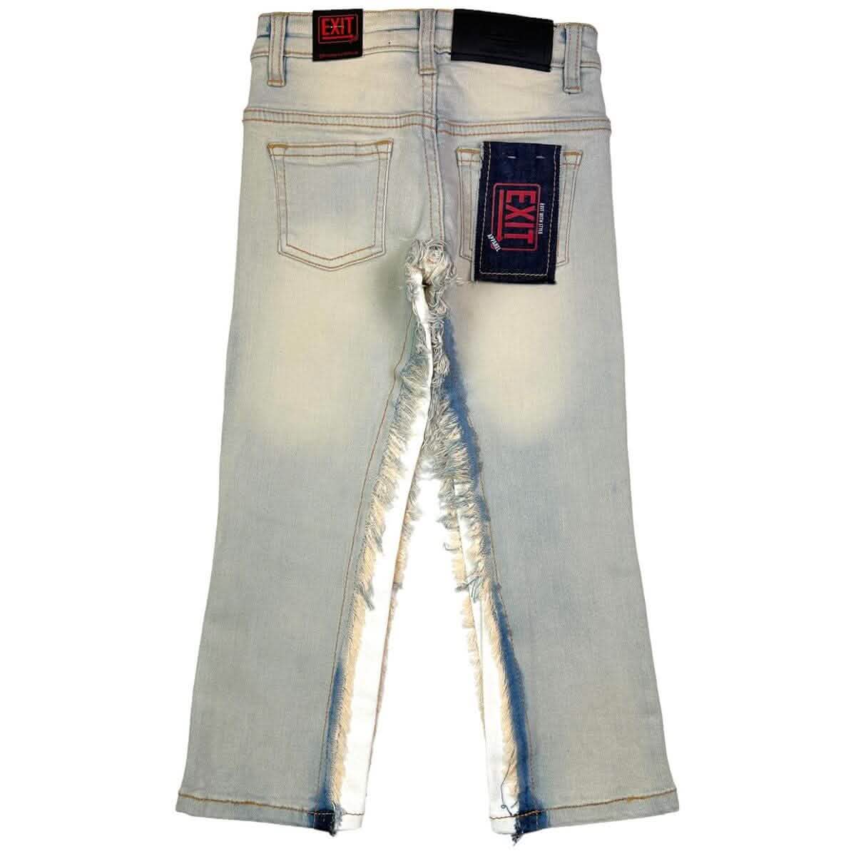 Exit Apparel Kid's Fringe Jean
