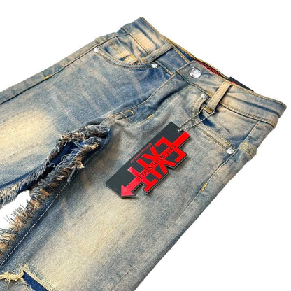 Exit Apparel Kid's Fringe Jean