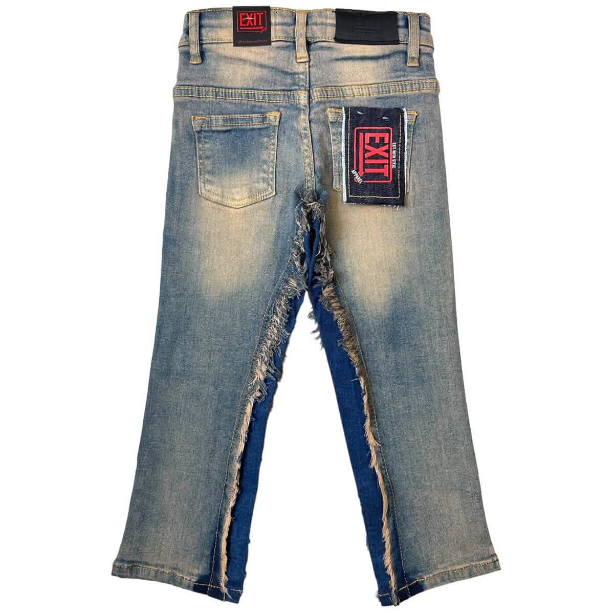 Exit Apparel Kid's Fringe Jean