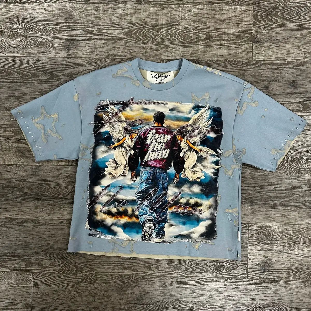 Fear No More Cropped Tee by BKYS