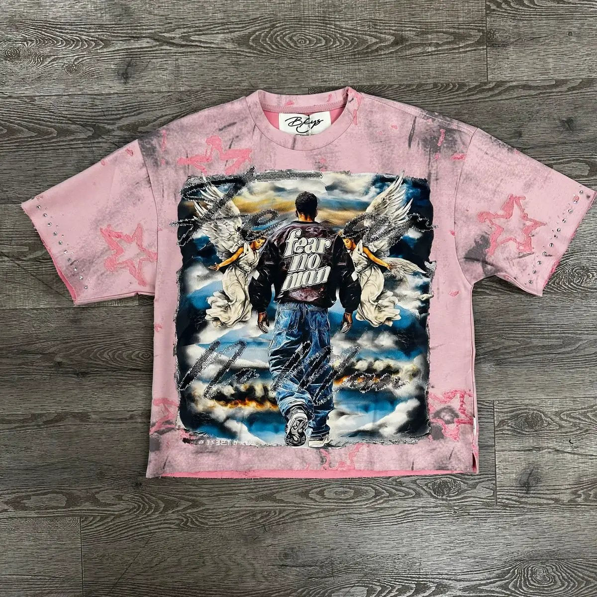 Fear No More Cropped Tee by BKYS