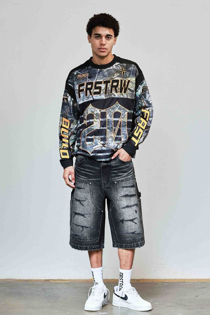 First Row Caution XX Jersey from On Time Fashions – Jersey by First Row, Birmingham AL’s 1 fashion store and premier destination for streetwear, suits, kids fashion, and big & tall