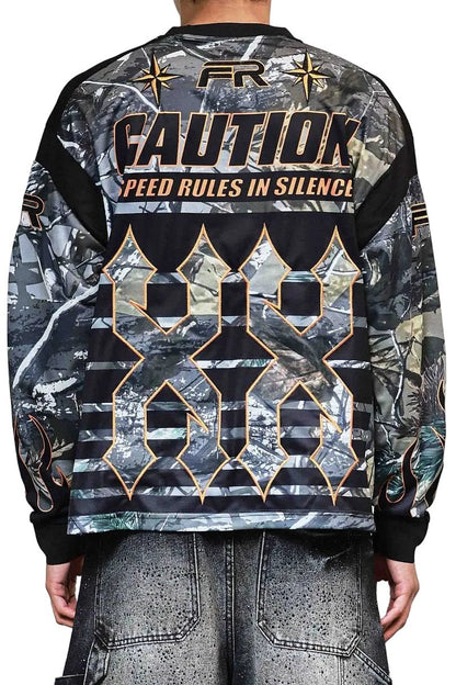 First Row Caution XX Jersey from On Time Fashions – Jersey by First Row, Birmingham AL’s 1 fashion store and premier destination for streetwear, suits, kids fashion, and big & tall