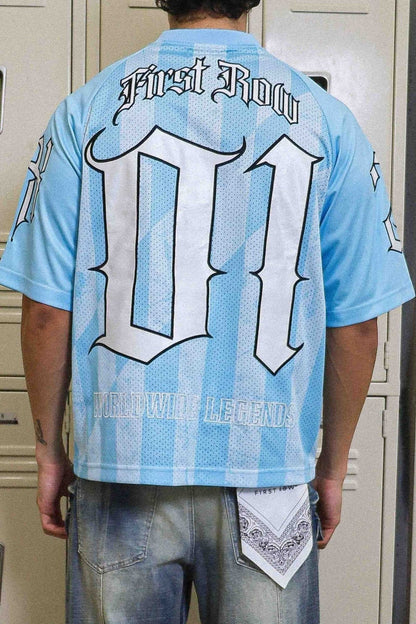 First Row Elite Field Short Sleeve Sports Jersey from On Time Fashions – Jersey by First Row, Birmingham AL’s 1 fashion store and premier destination for streetwear, suits, kids fashion, and big & tall