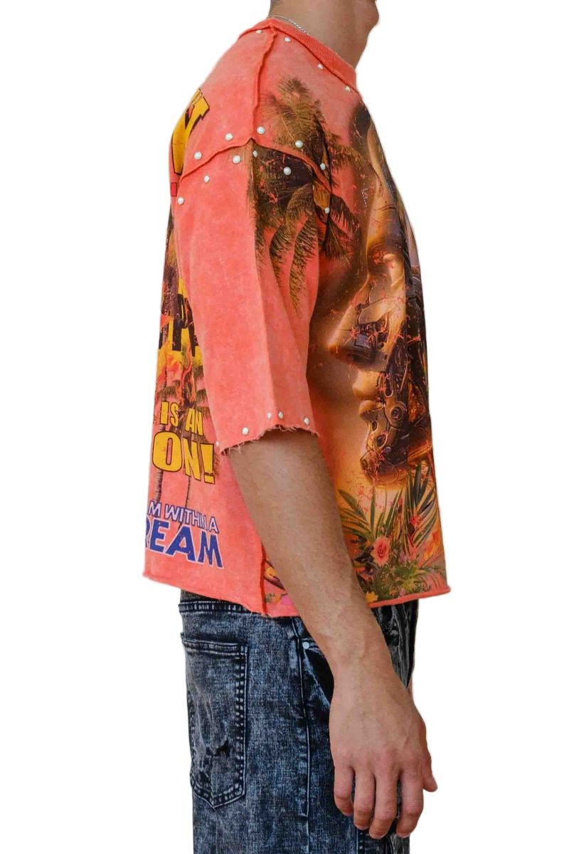 First Row Lost Utopia Broken from On Time Fashions – tee by First Row, Birmingham AL’s 1 fashion store and premier destination for streetwear, suits, kids fashion, and big & tall
