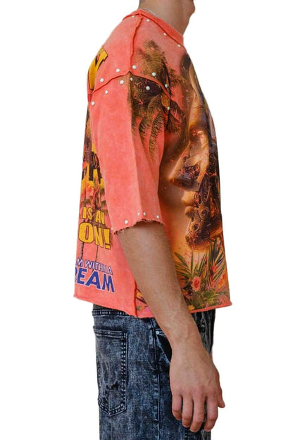 First Row Lost Utopia Broken from On Time Fashions – tee by First Row, Birmingham AL’s 1 fashion store and premier destination for streetwear, suits, kids fashion, and big & tall