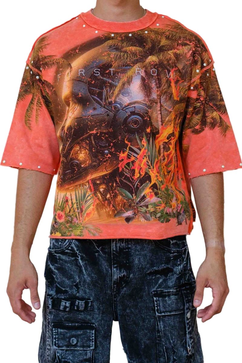 First Row Lost Utopia Broken from On Time Fashions – tee by First Row, Birmingham AL’s 1 fashion store and premier destination for streetwear, suits, kids fashion, and big & tall