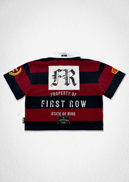 First Row Women's Match Day Club Crop Rugby Polo – view 2