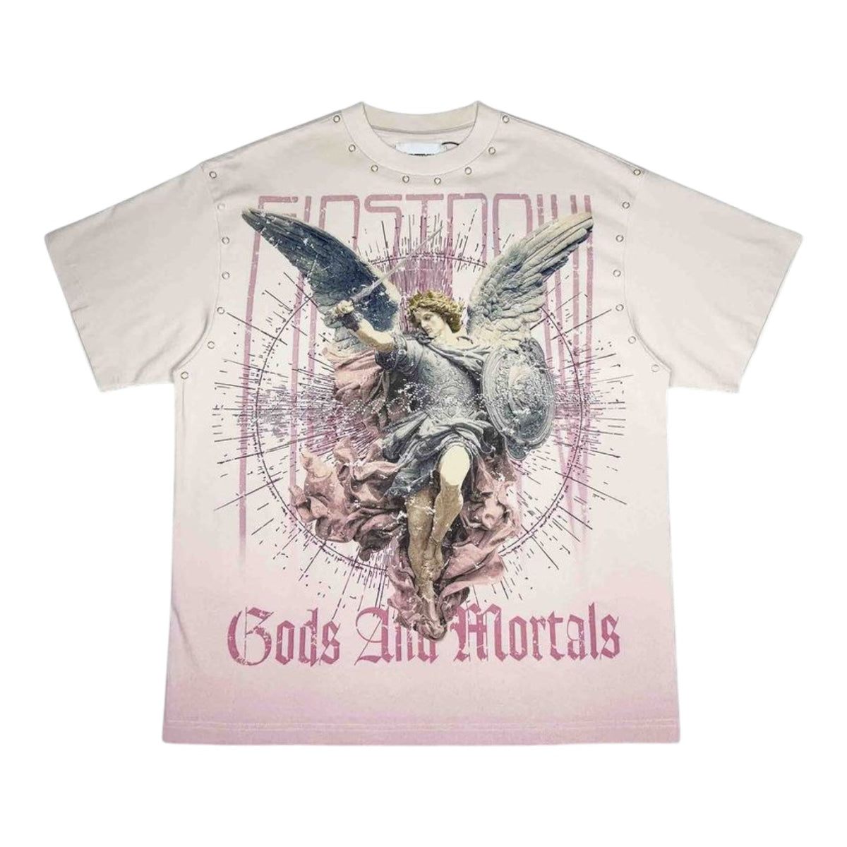 First Row Gods And Mortals Halo Power Tee — Ecru