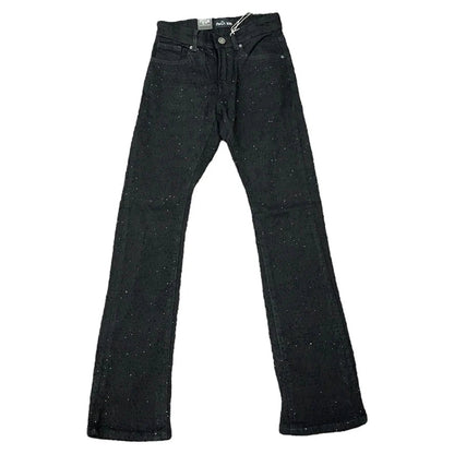 Focus Kid's Laser Rip Stacked Jeans from On Time Fashions – Kid's Jeans by M.Rafi Sons Garments Inds., Birmingham AL’s 1 fashion store and premier destination for streetwear, suits, kids fashion, and big & tall