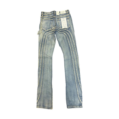 Focus Multi Curve Stitched Stud Denim from On Time Fashions – Jeans by M.Rafi Sons Garments Inds., Birmingham AL’s 1 fashion store and premier destination for streetwear, suits, kids fashion, and big & tall