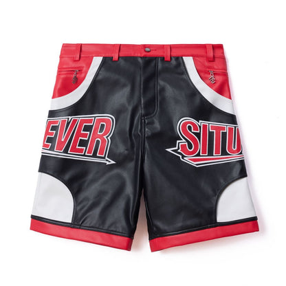 Forever Situated Forever Leather Shorts from On Time Fashions – Leather Shorts by Forever Situated, Birmingham AL’s 1 fashion store and premier destination for streetwear, suits, kids fashion, and big & tall