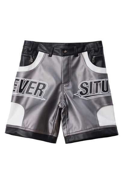 Forever Situated Forever Leather Shorts from On Time Fashions – Leather Shorts by Forever Situated, Birmingham AL’s 1 fashion store and premier destination for streetwear, suits, kids fashion, and big & tall