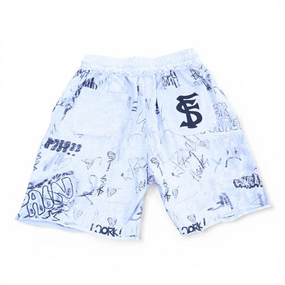 Forever Situated Graffiti Shorts – view 2
