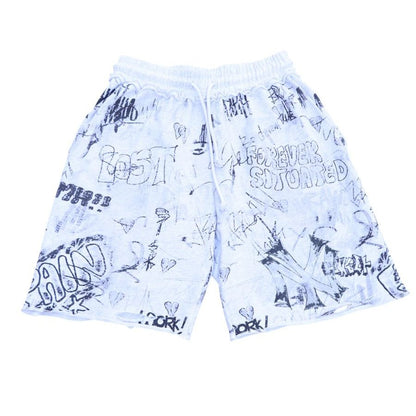 Forever Situated Graffiti Shorts