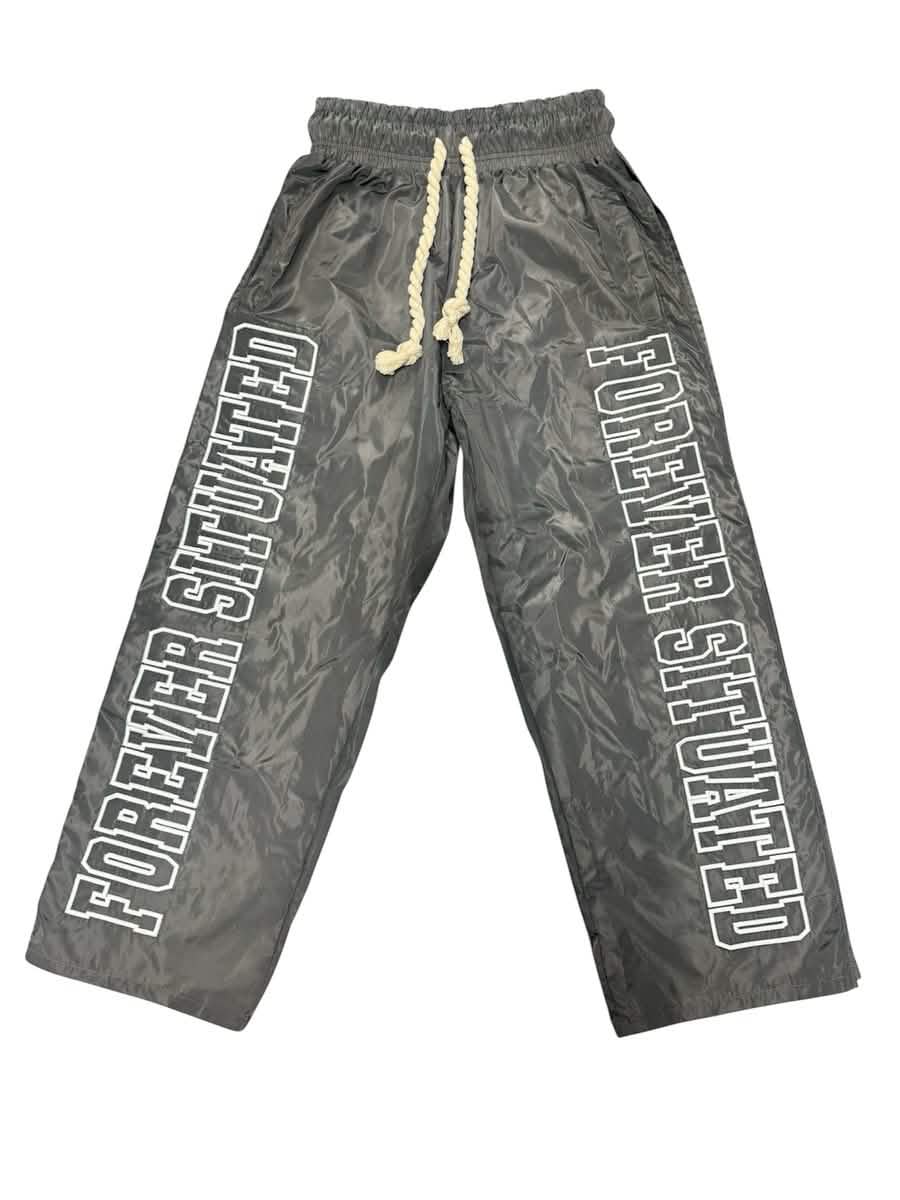 Forever Situated Nylon Track Pants – view 8