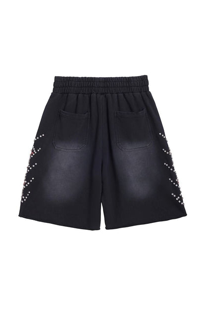 Forever Situated Rhinestone Terry Short from On Time Fashions – Shorts by Forever Situated, Birmingham AL’s 1 fashion store and premier destination for streetwear, suits, kids fashion, and big & tall