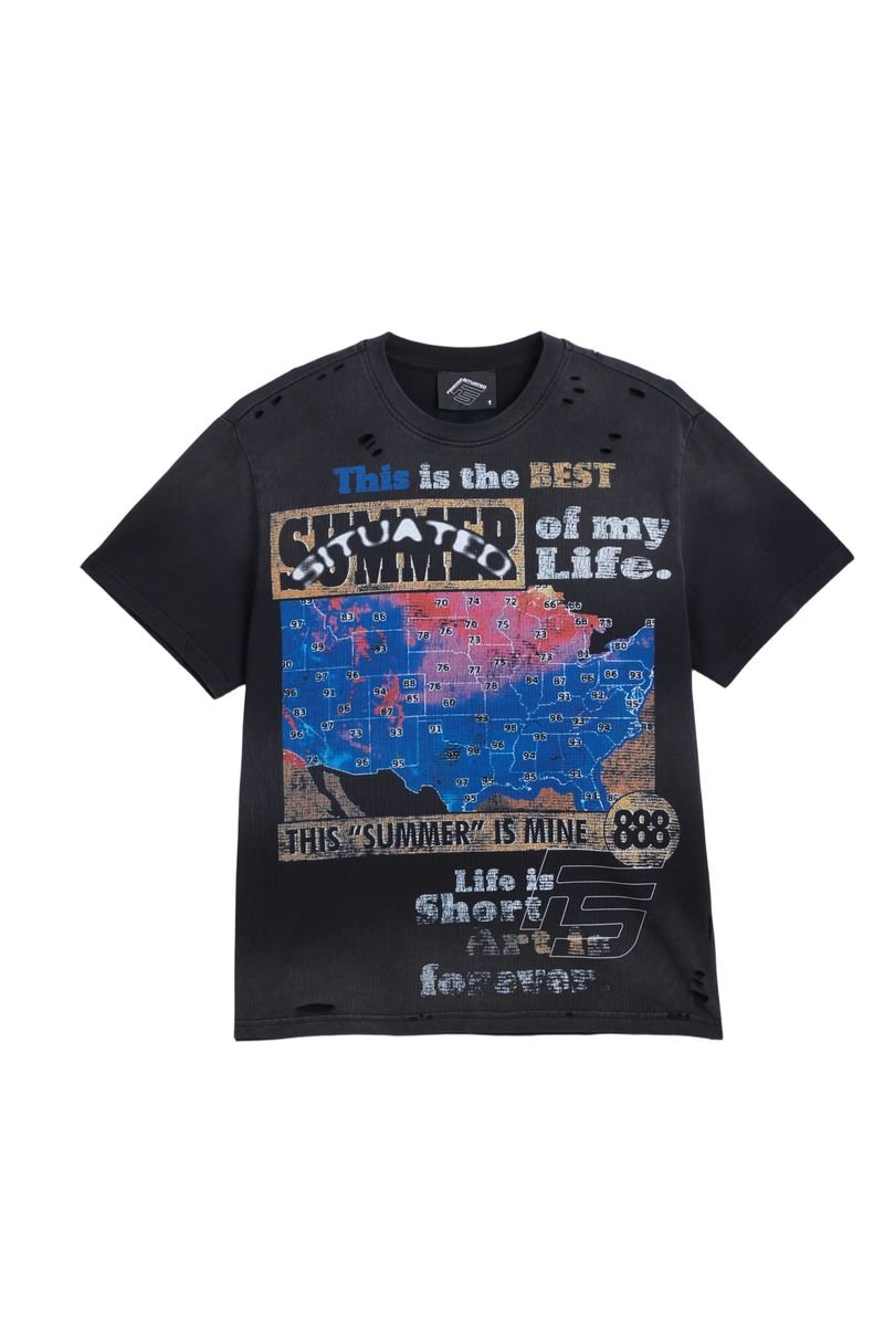 Forever Situated Summer Tee from On Time Fashions – Graphic Tee by Forever Situated, Birmingham AL’s 1 fashion store and premier destination for streetwear, suits, kids fashion, and big & tall
