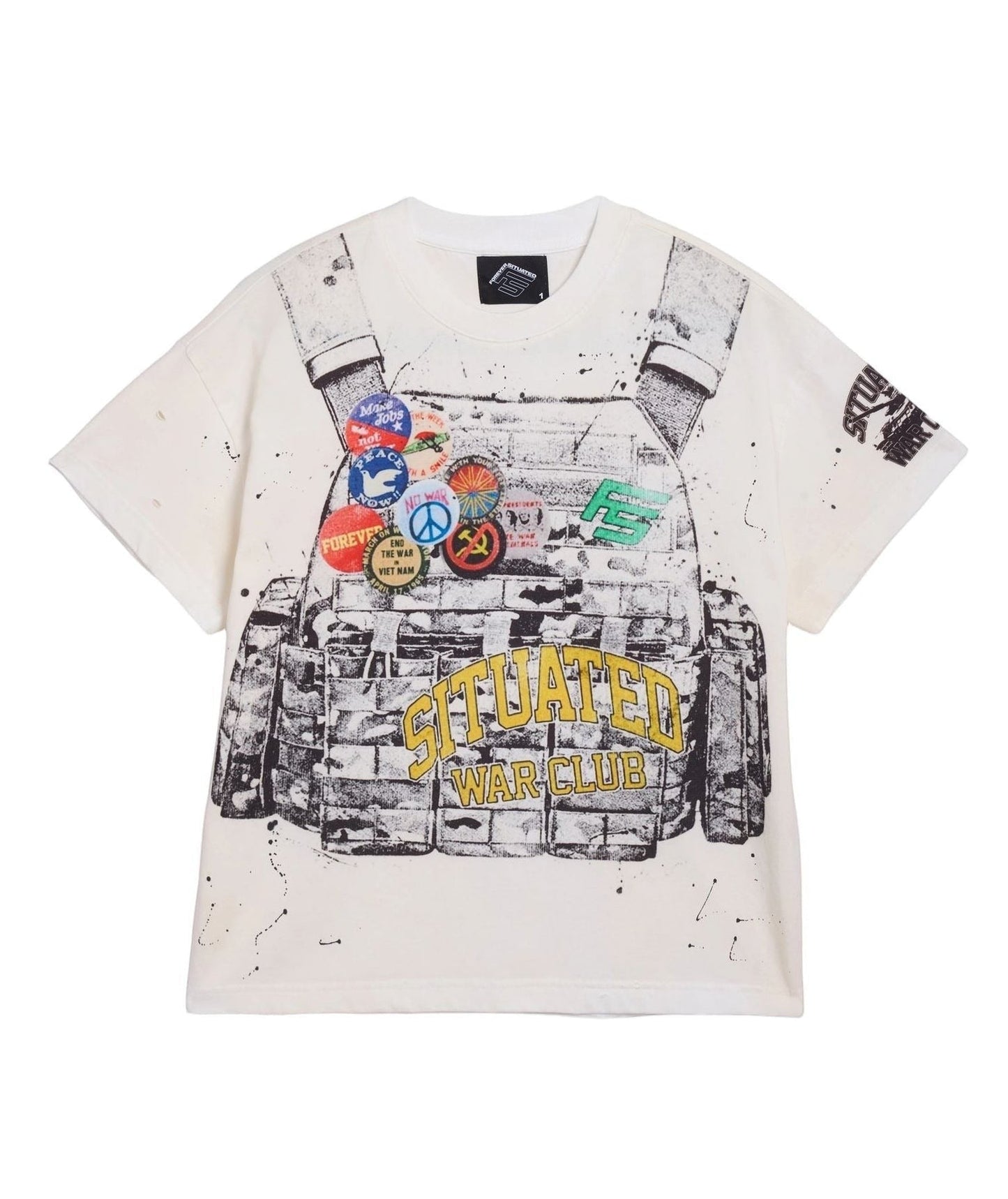 Forever Situated War Club Tee from On Time Fashions – T-shirt by Forever Situated, Birmingham AL’s 1 fashion store and premier destination for streetwear, suits, kids fashion, and big & tall