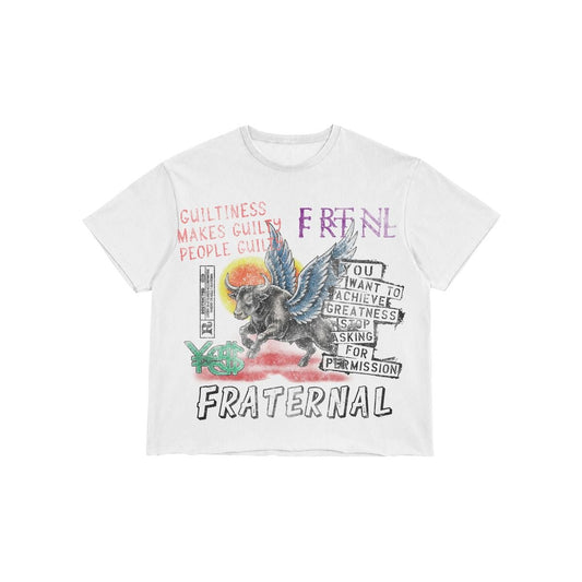 Fraternal Bulls Have Wings Tee