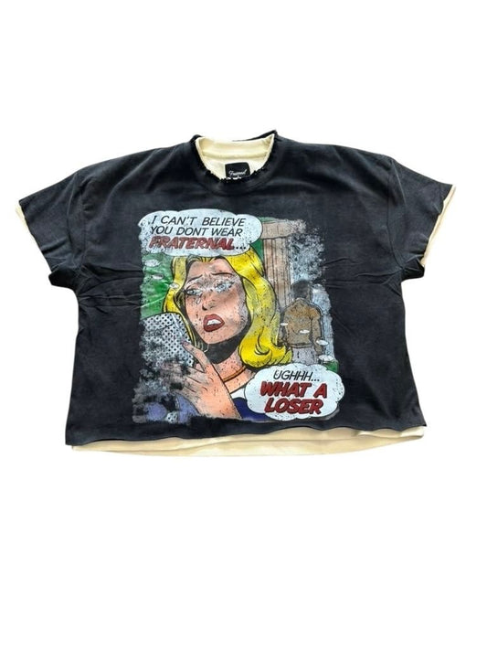 Fraternal Loser Double Layered T-Shirt