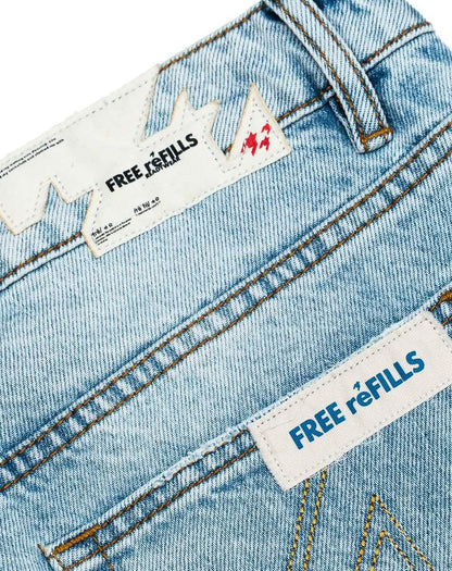 Free Refills Cathedral Denim from On Time Fashions – Jeans by Avarice Brands, Birmingham AL’s 1 fashion store and premier destination for streetwear, suits, kids fashion, and big & tall