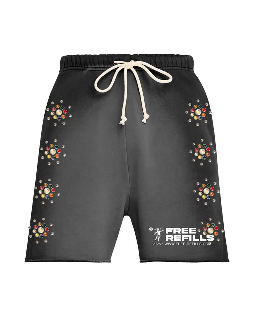 FREE REFILLS GEM SHORTS from On Time Fashions – by On Time Fashion Birmingham, Birmingham AL’s 1 fashion store and premier destination for streetwear, suits, kids fashion, and big & tall