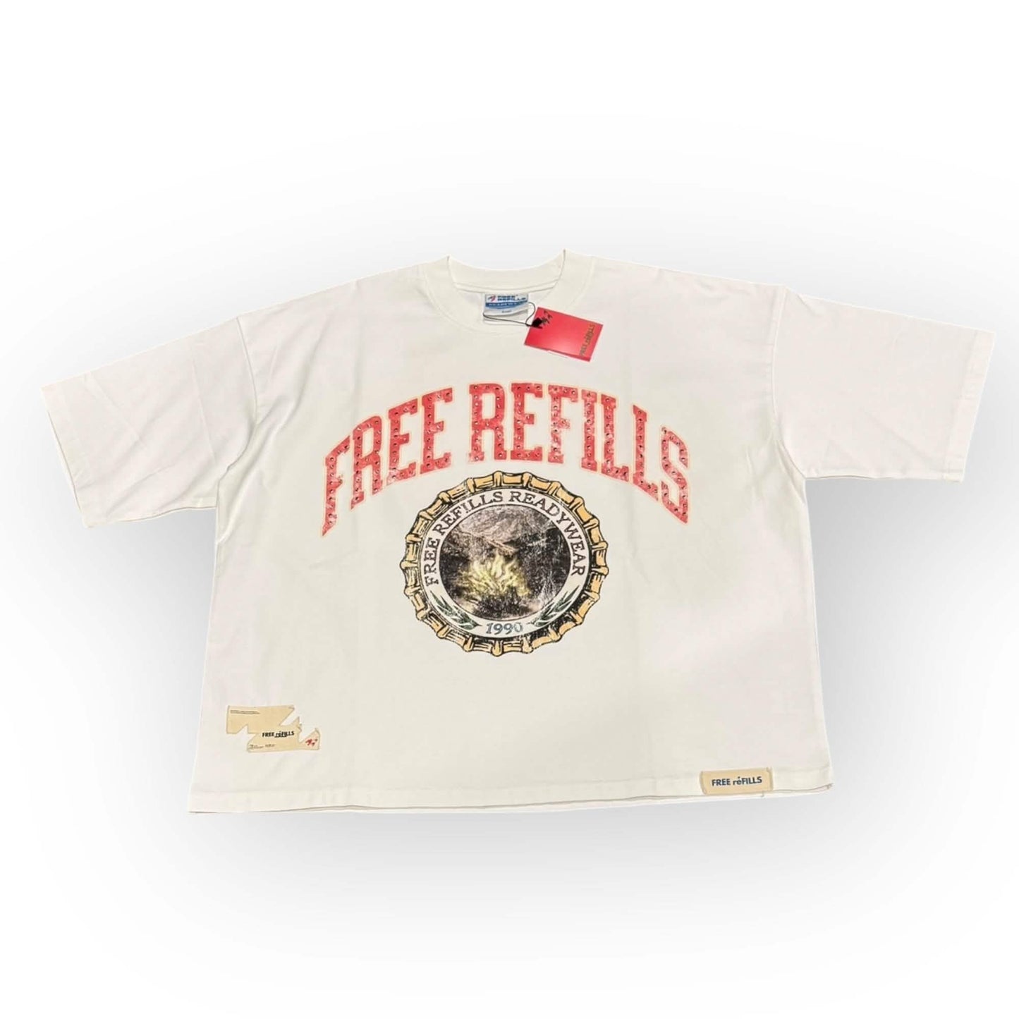 FREE REFILLS University Tee from On Time Fashions â€“ by On Time Fashion Birmingham, Birmingham ALâ€™s 1 fashion store and premier destination for streetwear, suits, kids fashion, and big & tall