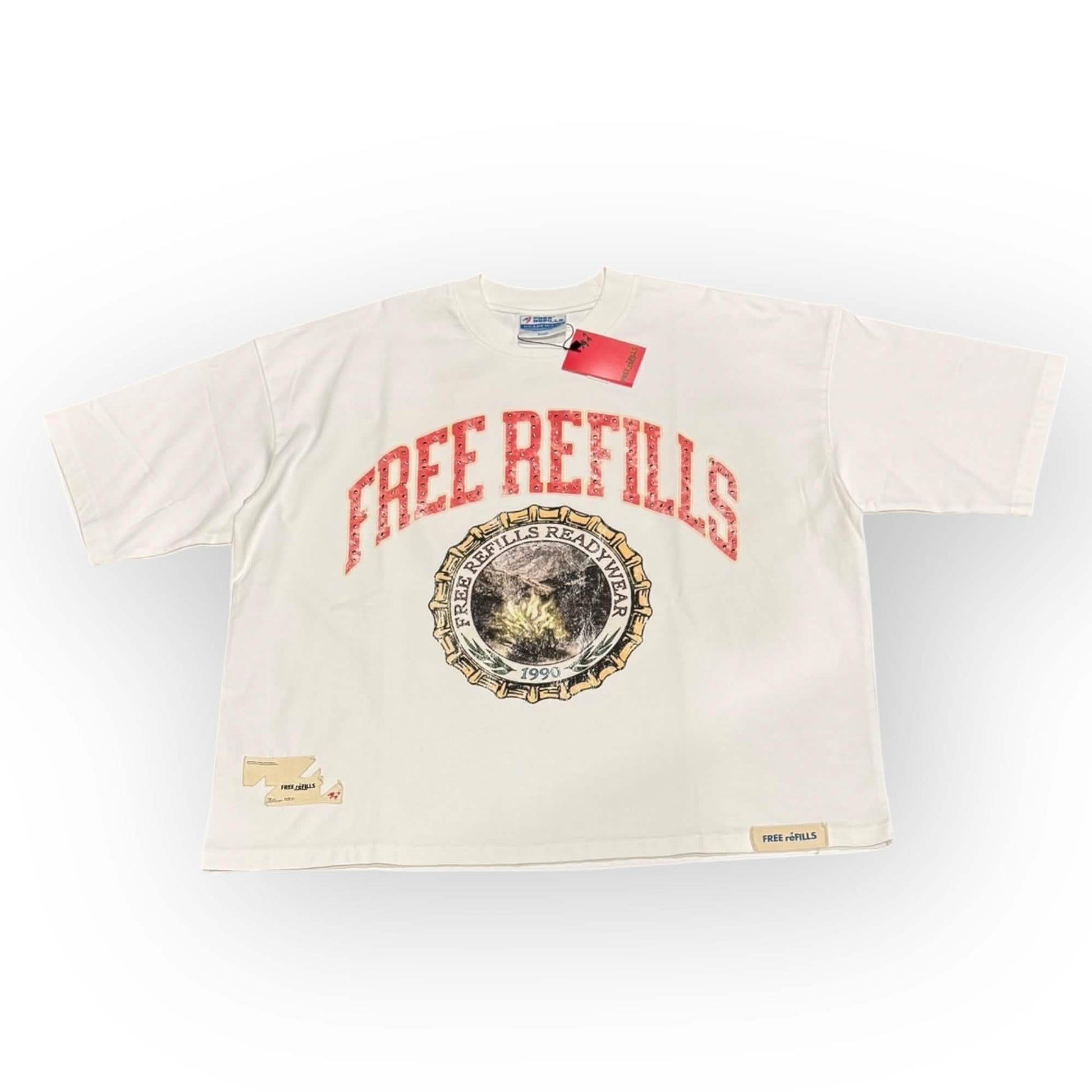 FREE REFILLS University Tee from On Time Fashions â€“ by On Time Fashion Birmingham, Birmingham ALâ€™s 1 fashion store and premier destination for streetwear, suits, kids fashion, and big & tall