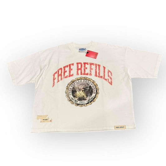 FREE REFILLS University Tee from On Time Fashions â€“ by On Time Fashion Birmingham, Birmingham ALâ€™s 1 fashion store and premier destination for streetwear, suits, kids fashion, and big & tall