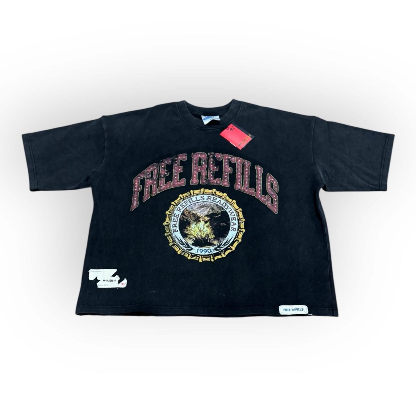 FREE REFILLS University Tee from On Time Fashions â€“ by On Time Fashion Birmingham, Birmingham ALâ€™s 1 fashion store and premier destination for streetwear, suits, kids fashion, and big & tall