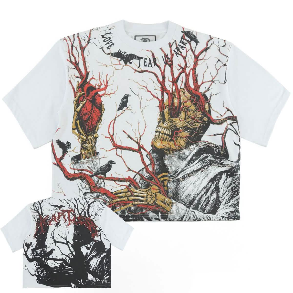 Frost Originals Heartless Crop Tee from On Time Fashions – Tee by Makobi, Birmingham AL’s 1 fashion store and premier destination for streetwear, suits, kids fashion, and big & tall