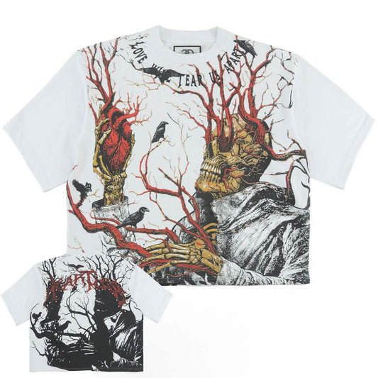 Frost Originals Heartless Crop Tee from On Time Fashions – Tee by Makobi, Birmingham AL’s 1 fashion store and premier destination for streetwear, suits, kids fashion, and big & tall