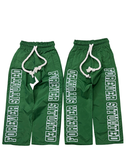 Forever Situated Nylon Track Pants