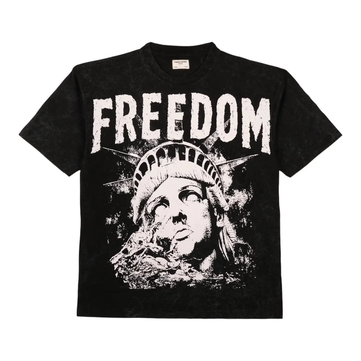FWRD Justice Served Crop Fit Tee